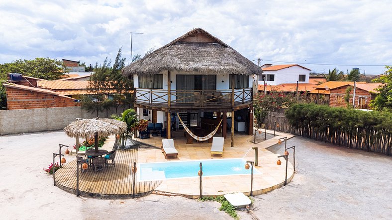 Casa de Sal - Barra Grande (Piscina, lounge e churrasqueira)