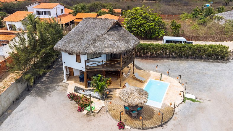 Casa de Sal - Barra Grande (Piscina, lounge e churrasqueira)